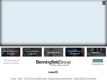 Tablet Screenshot of benningfieldgroup.com